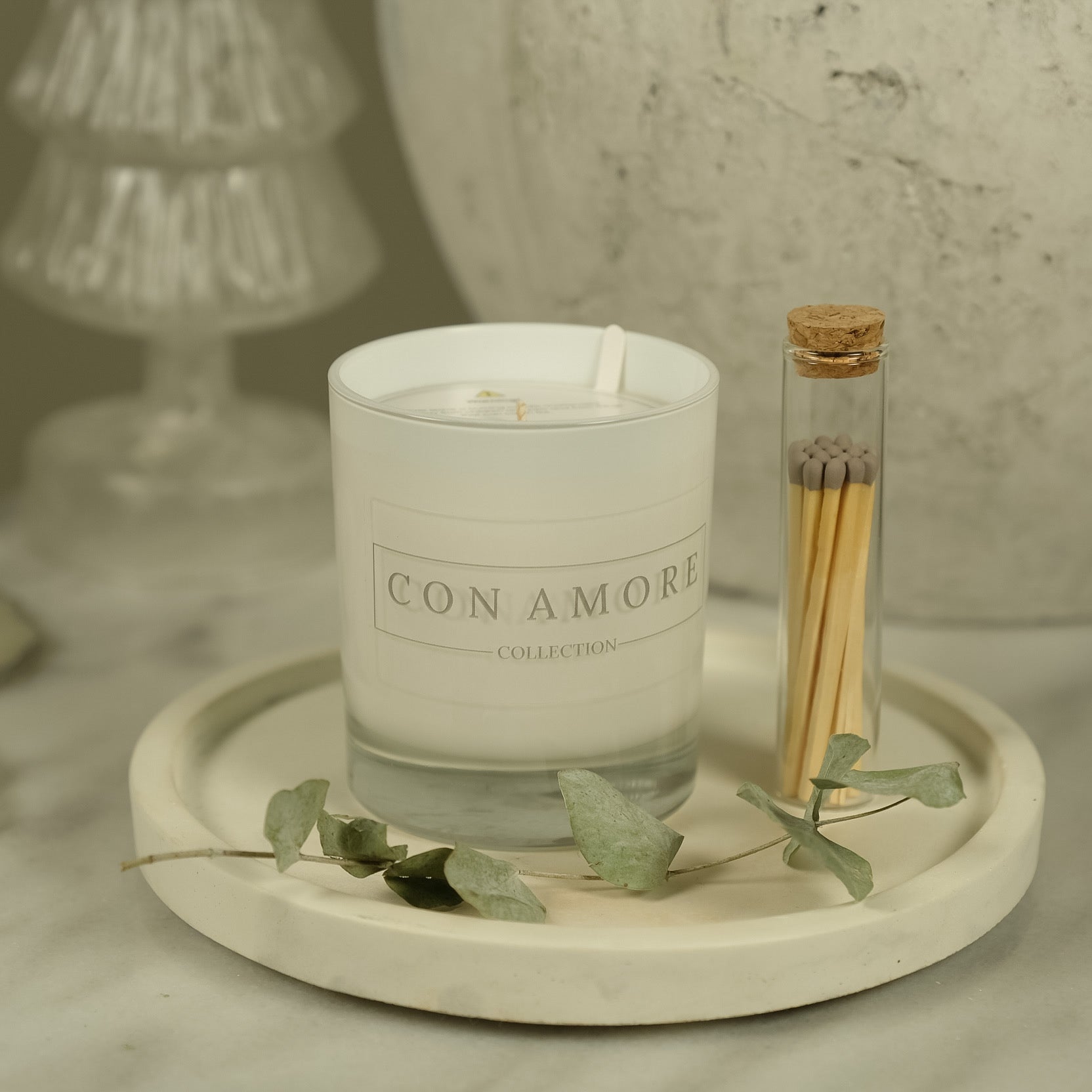 Candle & Matches Gift set